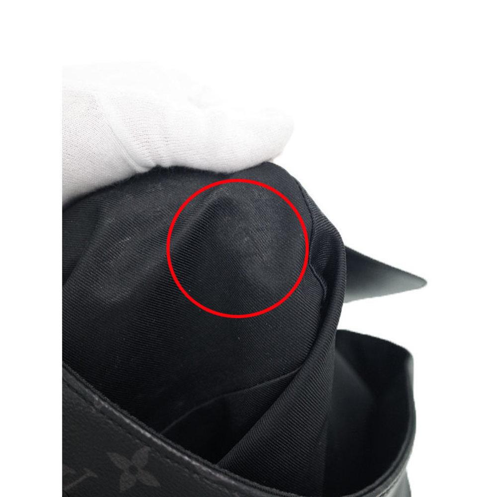 Louis Vuitton Eclipse Backpack Steamer Black Mono… - image 4